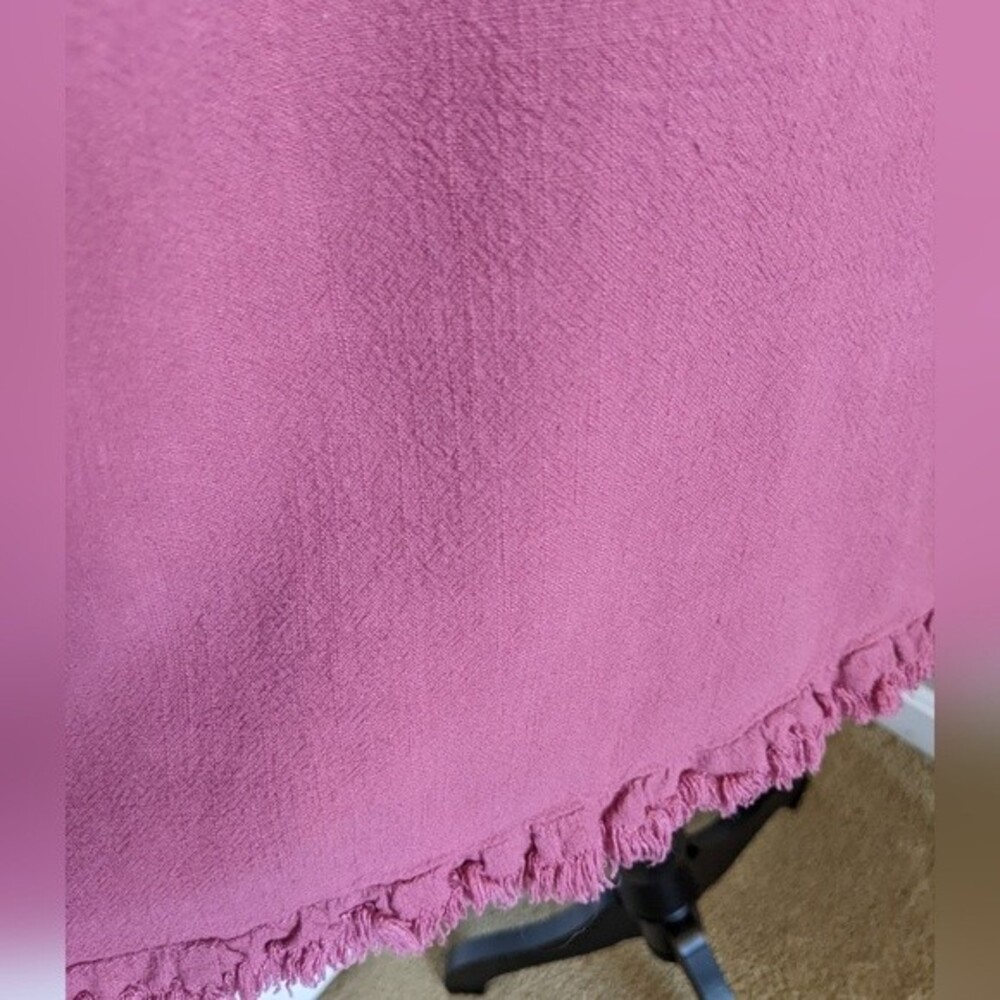Umgee Rose Pink Short Sleeve Shift Dress - Picture 9 of 9